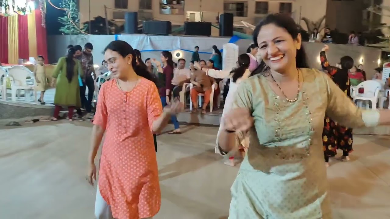 નવરાત્રી મહોત્સવ -૨૦૨૩, પ્રથમ દિવસ શ્રી વિષ્ણુધારા ગાર્ડન, ન્યુ ગોતા.