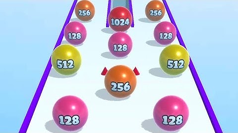 Ball Merge 2048 🎱❤️‍🔥🏀 MAX LEVELS!! All Levels Gameplay Walkthrough Android, iOS NEW UPDATE