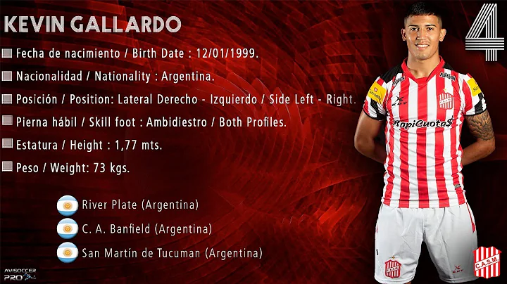 Kevin Gallardo #4 // Lateral Derecho - Izquierdo S...