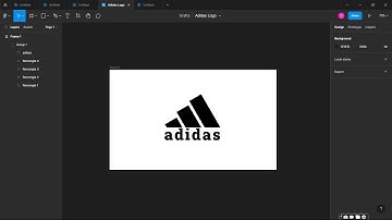 HIGH QUALITY LOGO with Figma?🔥 || ADIDAS Logo || Learn to make Logo at high quality #3
