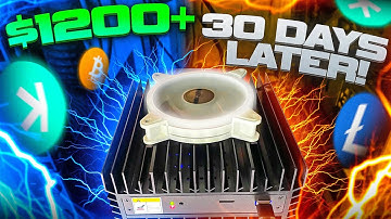 THIS PAID ITSELF OFF IN A MONTH!? | One Month Profitability Kaspa KS0