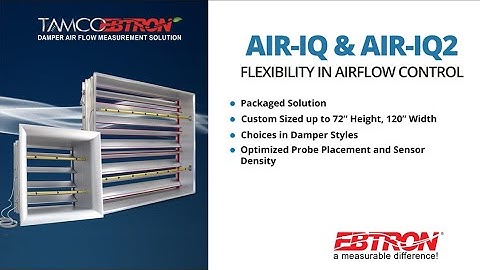 Packaged Airflow Measurement & Damper Solution
