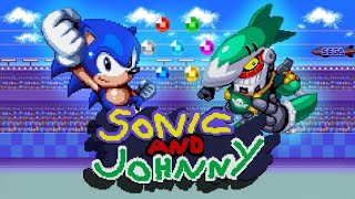 Sonic & Johnny (Rom Hack)+(All Emeralds)+(Both Walkthroughs)+(Good Ending)