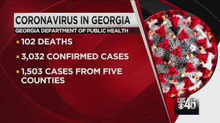 We're over 3,000 confirmed cases and over 100 deaths in Georgia; Here is your flash briefing for