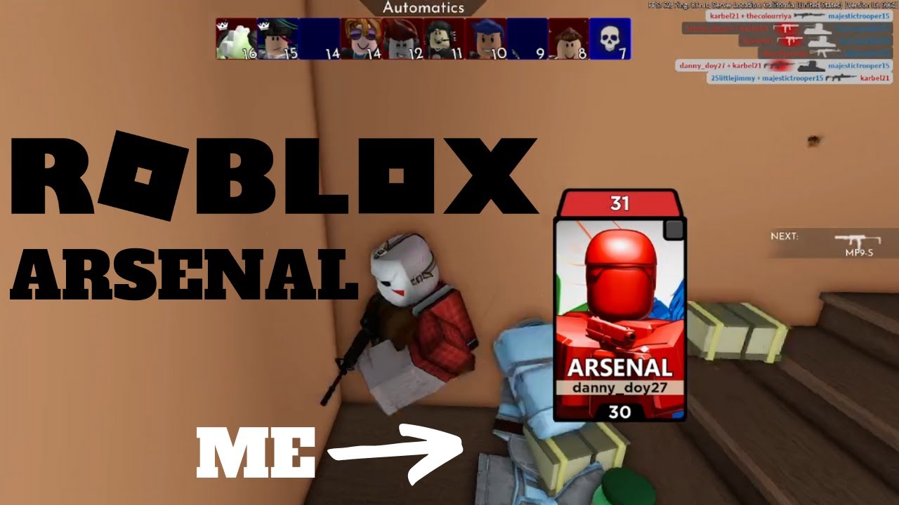 MAJESTIC TROOPER FAILING ARSENAL // Roblox Arsenal - YouTube