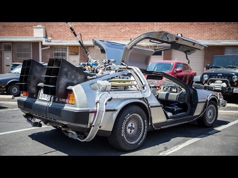 Back to the Future Delorean Time Machine Conversion
