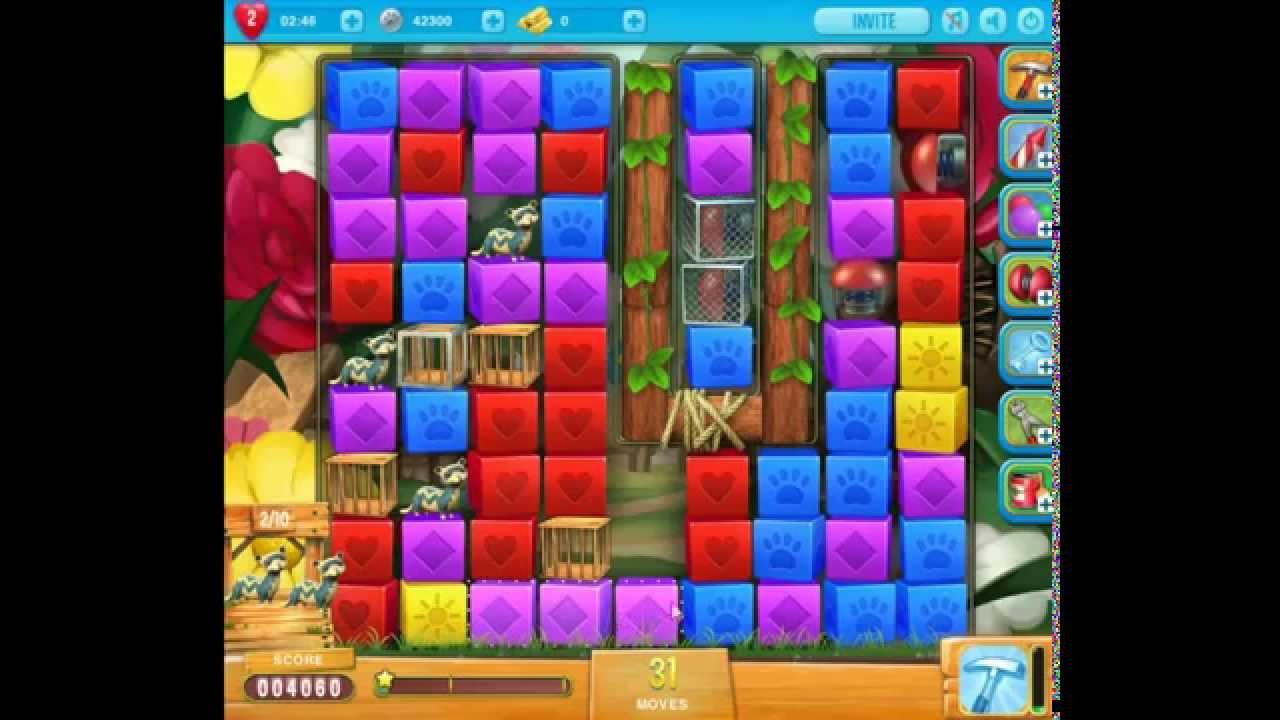 Pet Rescue Saga level 744 no buyed hammers 😈 ►TOBIAS DEAMON◄