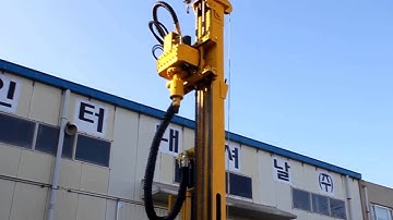 CSI_CS-100 Drilling rig working video