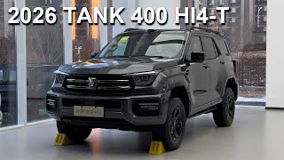 Quick look of 2026 TANK 400 HI4-T, it's wild, it's big, it looks fantastic