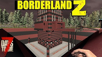7 Days to Die - Alpha 17 - Borderland Z Mod - S1E14 - Season Finale - Krueger Castle - Day 35 Horde