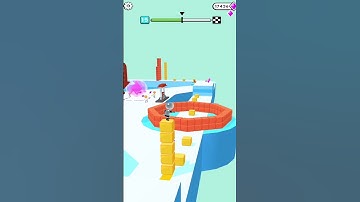 Cube Surfer | All Levels Gameplay (iOS, Android) | #Shorts