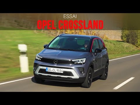 Essai Opel Crossland 1.5 Diesel 120 ch BVA (2020)