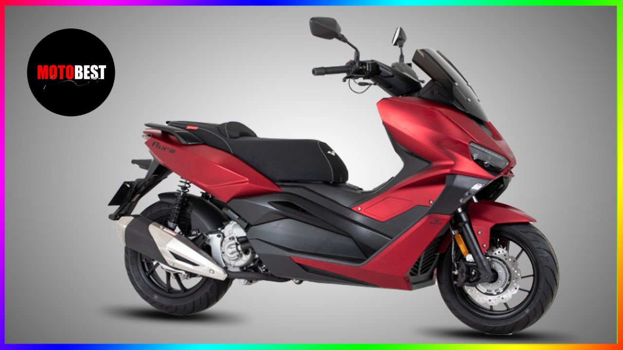 2023 ЛЕКСМОТО АУРА 300 | Спортивный и мощный скутер