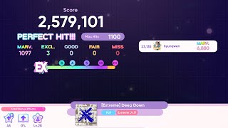 Download Lagu TXT -Deep Down (Extreme - all excellent) | Rhythm Hive event gameplay MP3