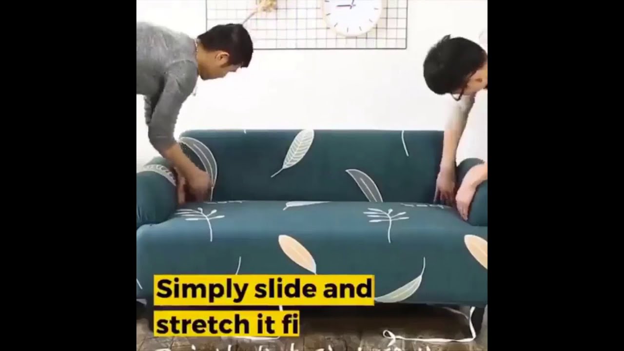 How To Put On Flexi Stretch Sofa Cover