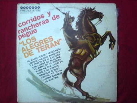 LOS ALEGRES DE TERAN - CORRIDO DE LOS MENDOZA. - YouTube