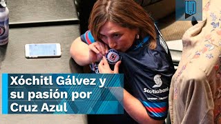 🚂🔥 Xóchitl Gálvez, la recalcitrante aficionada de Cruz Azul que busca la presidencia de México 🚂🔥