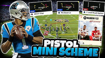 Pistol Strong Mini Scheme! (Run N Gun Playbook) Madden 22 Giveaway!!
