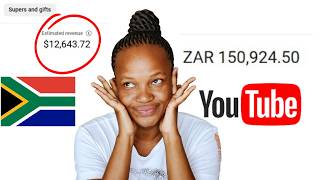 Information How much do South African YouTubers earn per month *PROOF ATTACHED* Guide
