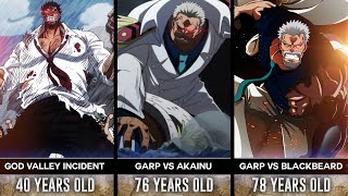 Evolution of MONKEY D GARP in One Piece | Timeline | KaibutsuX Character File #006