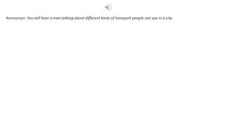 Unit 8, Listening, Exercise 2