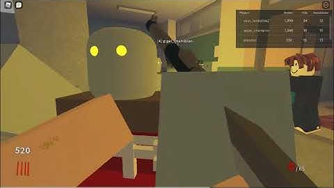 ROBLOX PROJECT LAZARUS ZOMBIE PART 2