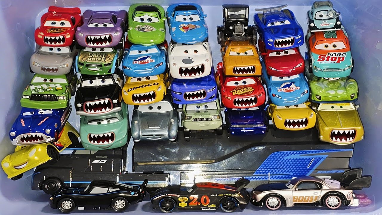 Disney Pixar Cars Unboxing Review | Lightning McQueen, Tow Mater, Doc Hudson, Sally Carrera, Cruz