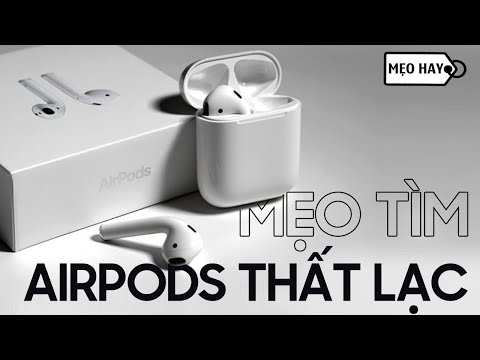 Video Cách tìm airpod bị mất hay thất lạc | Thế Giới Phụ... - youtube