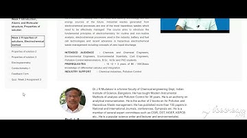 💥WEEK 2💥🔥🔥 Electrochemical Technology in Pollution Control ASSIGNMENT SOLUTION💥