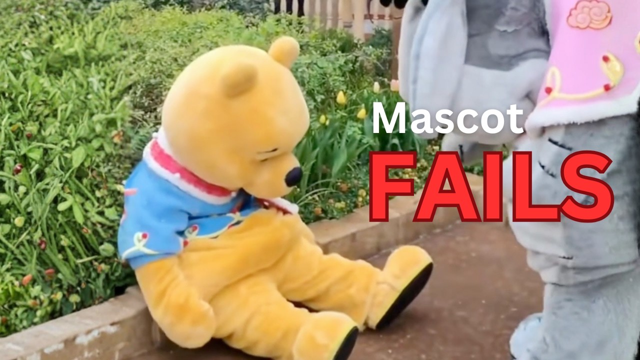 Mascot Fails and Funny Moments 2025 🤣 | Hilarious Mistakes Caught On Camera