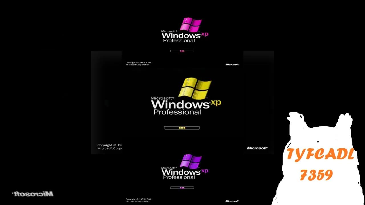 YTPMV Windows XP Professional Startup Transitions for Logo Skittles
