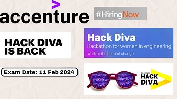 Accenture Hack Diva 2024