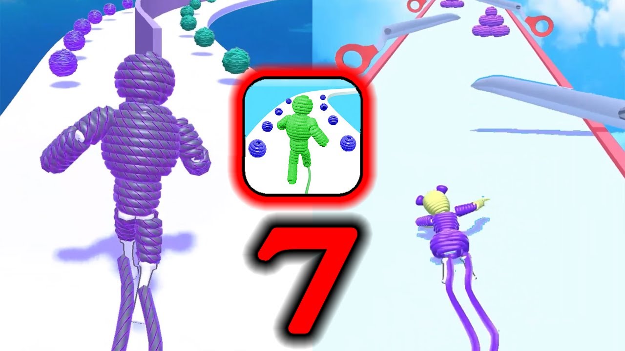 🔪Rope Man Run🔪 - Gameplay Level 7 (Android, iOS) 