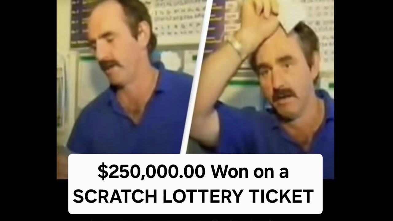 Man Wins NEW CAR then $250,000.00 on a Scratch Lottery Ticket while TV News  films him [Bill Morgan]