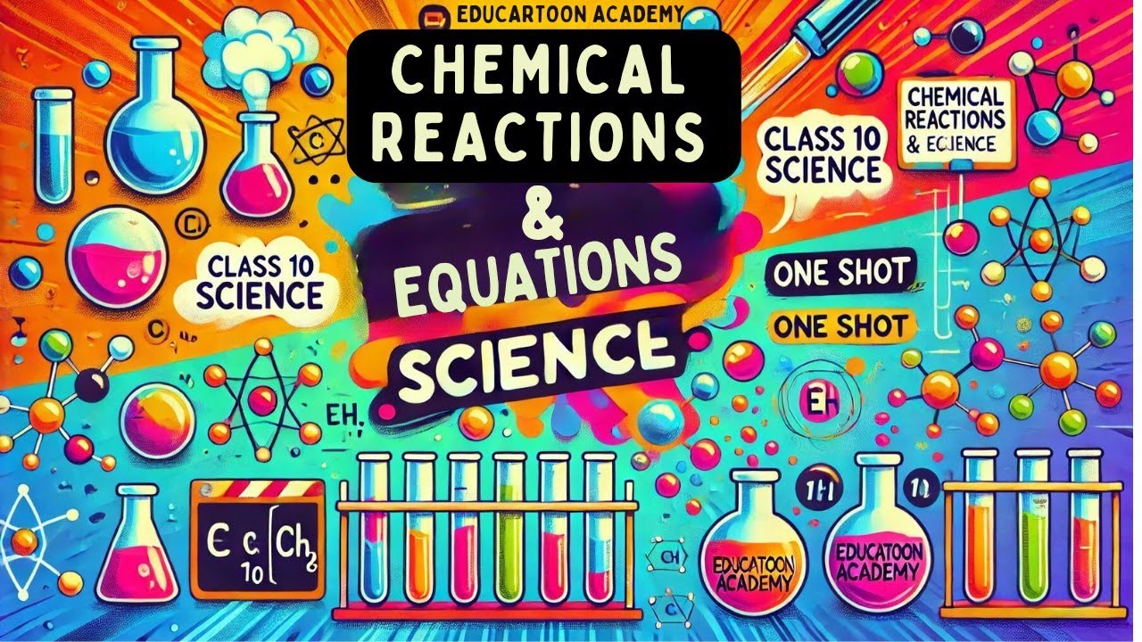 Chemical Reactions and Equations | Class 10 Science | One Shot | EduCartoon Academy