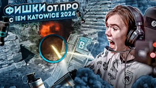 Фишки с Iem Katowice 2024! КС2 - ГРАНАТЫ ОТ ПРО на Эншенте, Анубисе, Вертиго и Нюке