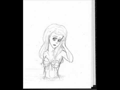 Drawings inspired by The Disney's The Little Mermaid