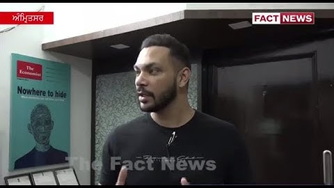 Interview and Live Demo of our Disguised Face Identification (DFI) solution to FactNews