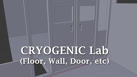 Blender 2.8: Modeling a Cryogenic Lab (Part 1)