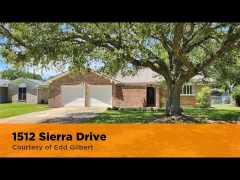 1512 Sierra Drive, Baytown, TX home video tour