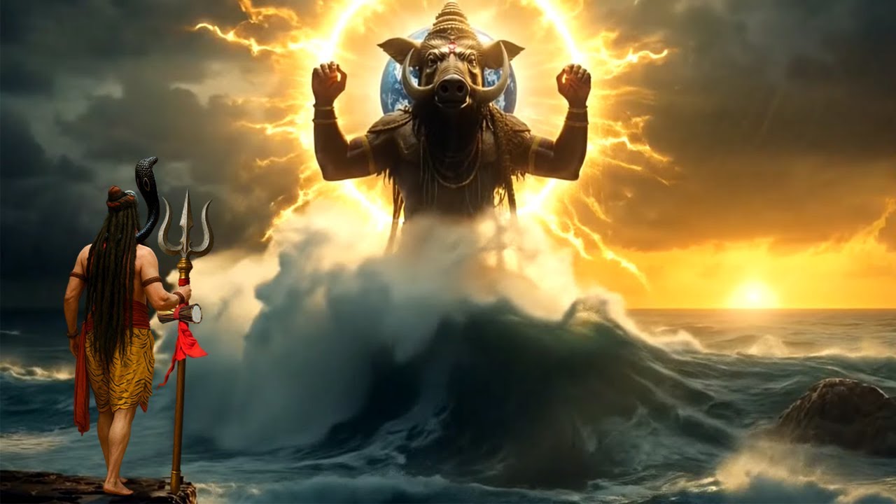 महादेव ने भगवान विष्णु के वराह अवतार के गुस्से को कैसे किया शांत | Vignaharta Ganesh