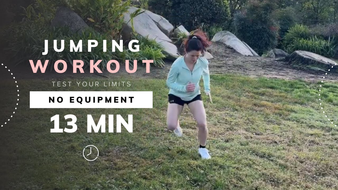 13-Min Powerful Jumping Workout: Test Your Limits (No Equipment)