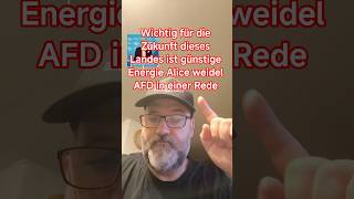 Alice weidel wichtig für die Zukunft dieses Landes günstige Energie #afd #politik #energie #alice