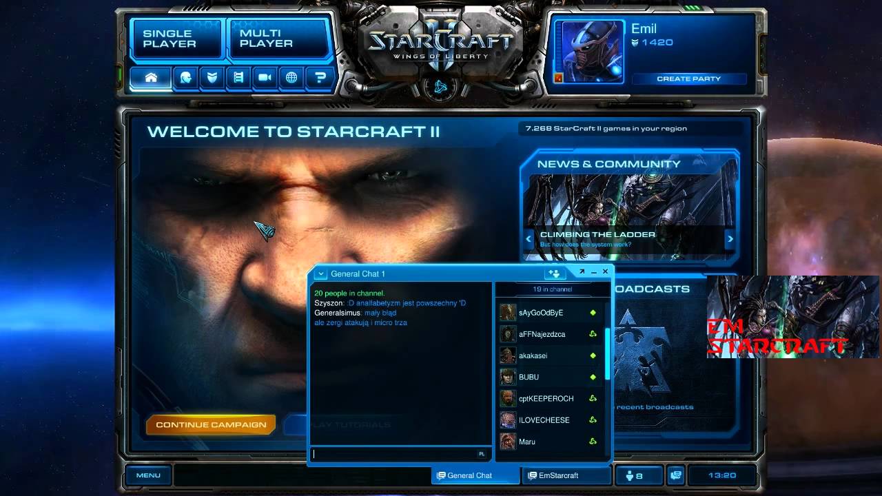 II "Setny" EmStarcraft