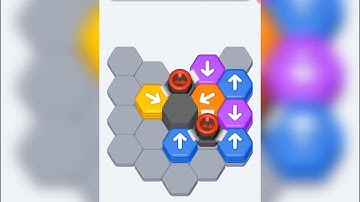 Hexa Shift - Logic Puzzle Level 72 walkthrough | Hexa Shift Level 72 Solution Gamerstein