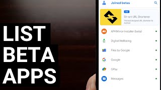 This Free App Lists All Your Beta Apps From the Google Play Store in One Place | Beta Maniac screenshot 1