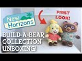 Animal Crossing New Horizons - BUILD-A-BEAR COLLECTION UNBOXING! (First Look)
