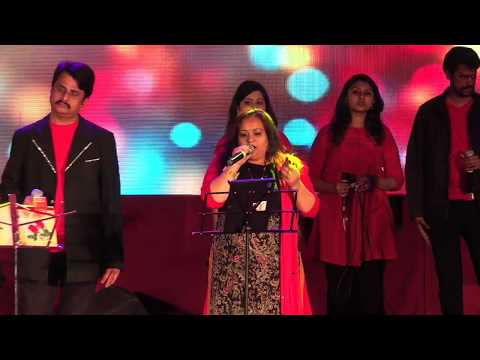 Hum Dil De Chuke Sanam-By Usha Umesh and Srinivas Murthy(Concert By Mayiur Music Entertainers)
