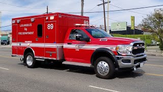 LAFD *NEW* Rescue 89 Responding