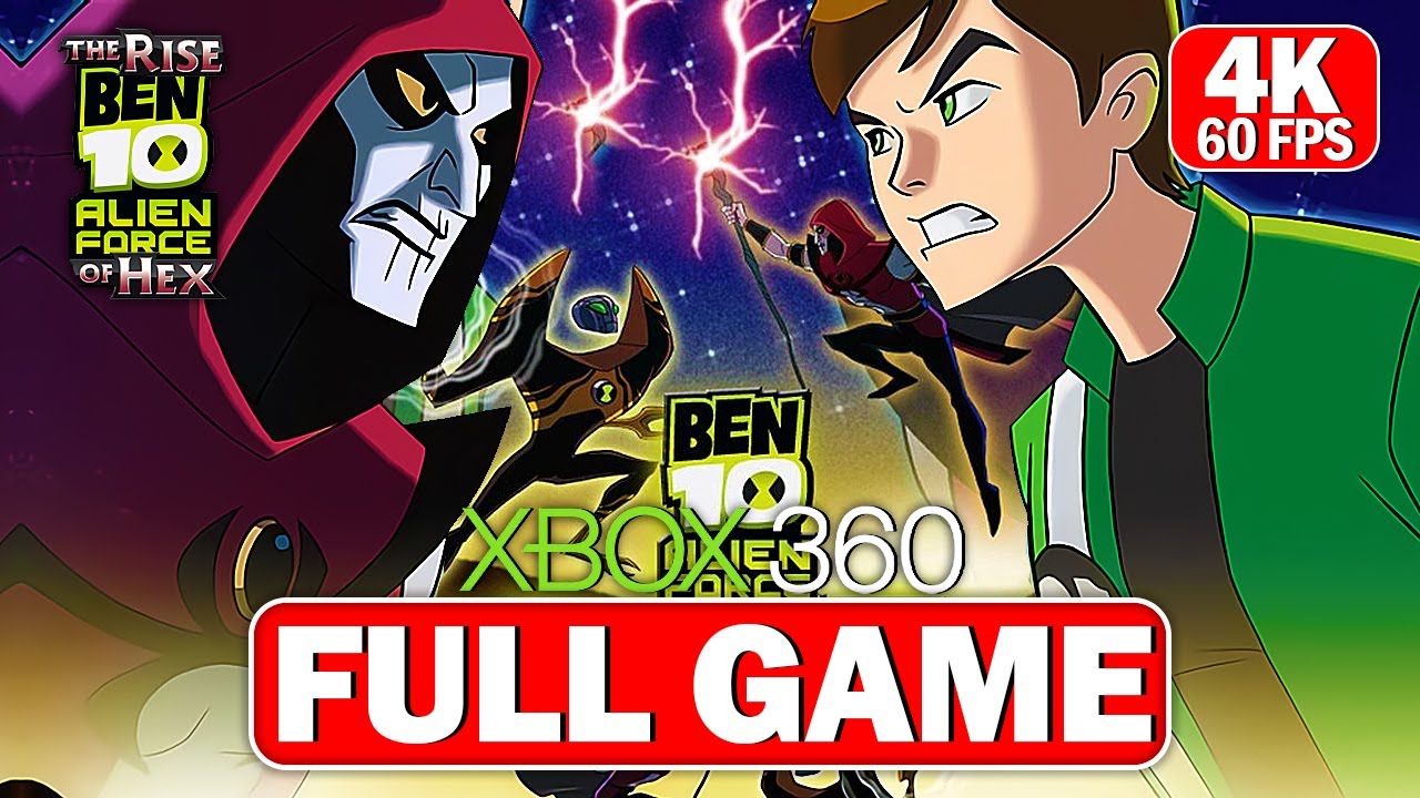 Ben 10 Alien Force The Rise Of Hex Gameplay Walkthrough FULL GAME 4K 60FPS YouTube ben-10-alien-force-the-rise-of-hex-gameplay-walkthrough-full-game-4k-60fps-youtube
